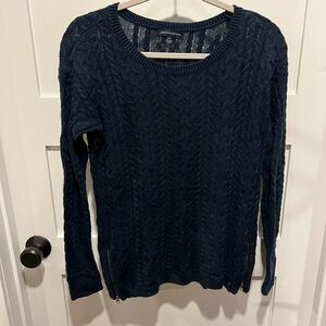 American Eagle Outfitters Blue Crew Neck Sweater